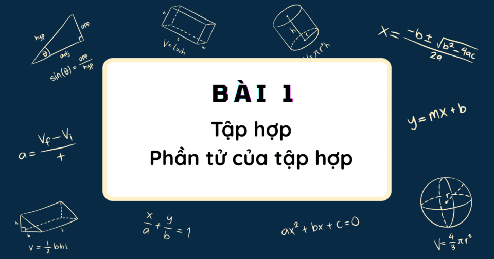 Tập hợp. Phần tử của tập hợp