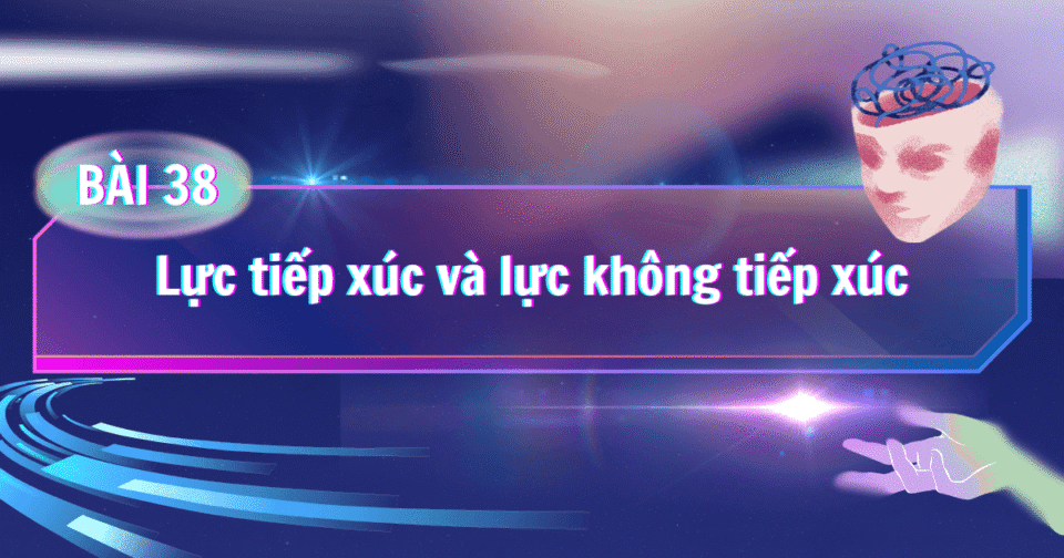 BÀI 38: Lực tiếp xúc và lực không tiếp xúc
