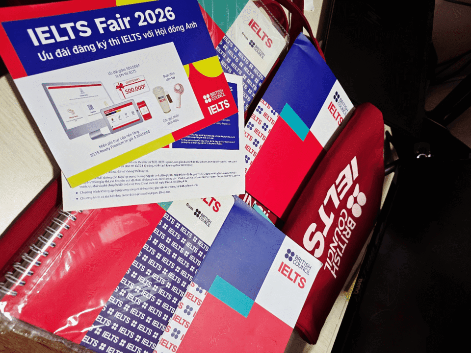 Bộ quà tặng hấp dẫn dành riêng cho học viên đăng ký khóa luyện thi IELTS trước ngày 24/04/2026 tại StudyCare Education