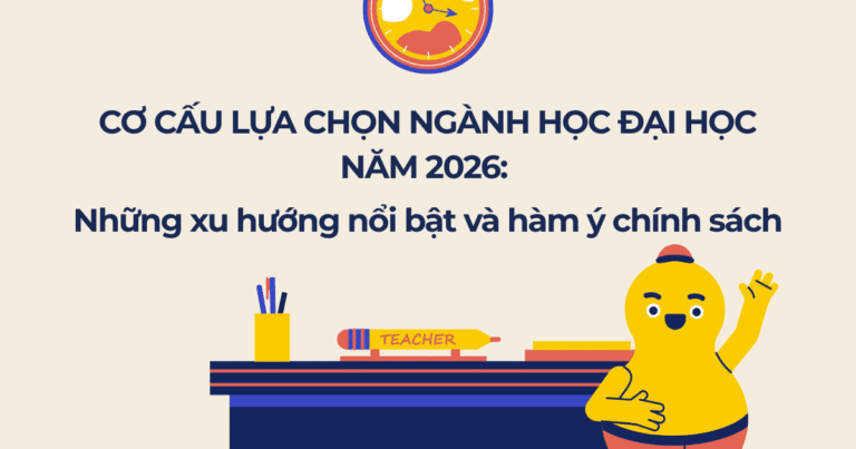Cơ cấu lựa chọn ngành học Đại học năm 2026: Những xu hướng nổi bật và hàm ý chính sách