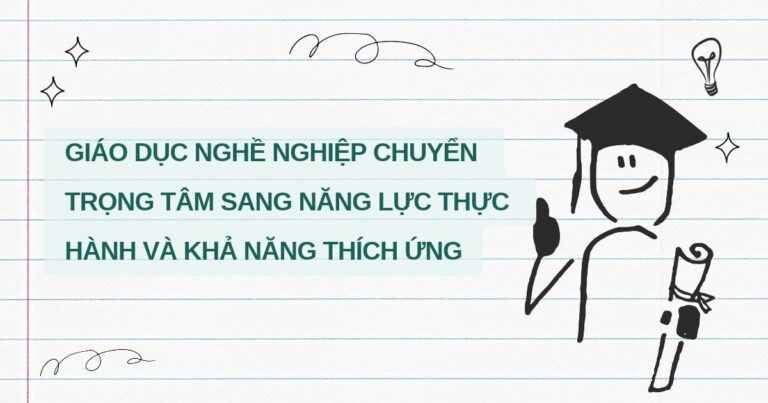 Giáo dục nghề nghiệp chuyển trọng tâm sang năng lực thực hành và khả năng thích ứng