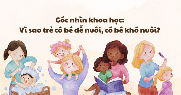 Góc nhìn khoa học: Vì sao trẻ có bé dễ nuôi, có bé khó nuôi?