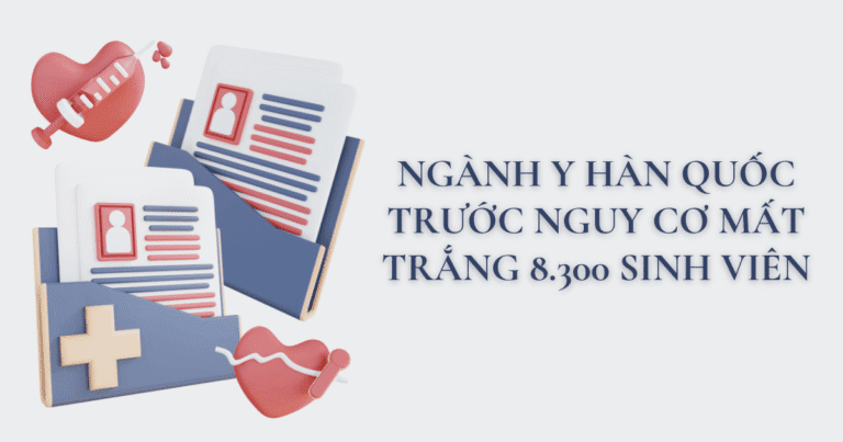 Ngành y Hàn Quốc trước nguy cơ mất trắng 8.300 sinh viên
