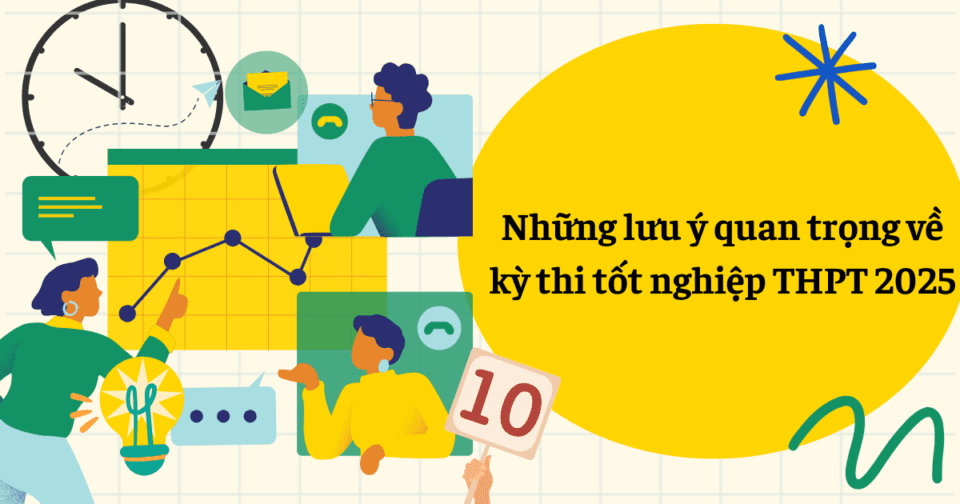 Những lưu ý quan trọng về kỳ thi tốt nghiệp THPT 2025