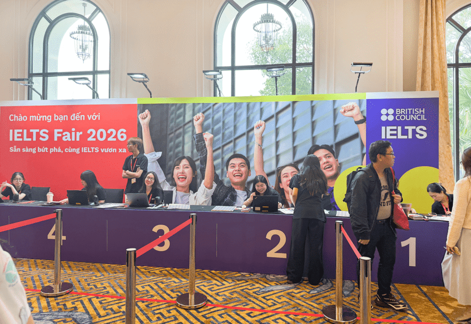 StudyCare Education tham dự IELTS Fair 2026