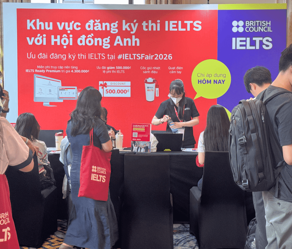 StudyCare Education tham dự IELTS Fair 2026