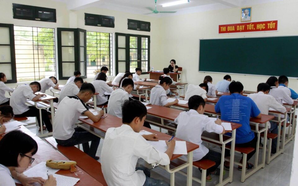 Thí sinh tham dự kỳ thi tuyển sinh lớp 10 những năm trước